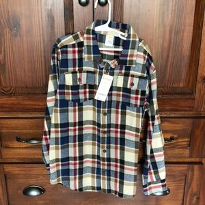 Gymboree flannel button up
